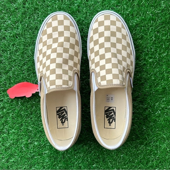 Vans Classic Slip On Checkerboard Cornstalk - Picture 6 of 7